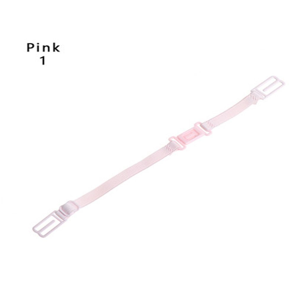 Adjustable Detachable Elastic Bra Strap Holder Back Clip Shoulder Straps Skid-proof Buckle
