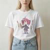 Anime Kasane Teto T Shirt For Unisex Unisex Cotton Vintage Tshirt Crew Neck Tee Shirt Short Sleeve Clothes Gift Idea