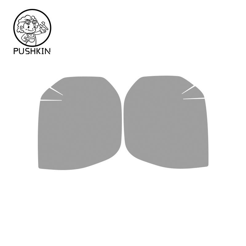 Headlamp Car Styling Sticker for Mitsubishi Outlander 2022 2023 Headlamps TPU Smoke Black Headlights Protector Film Accessories