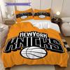 New York Knicks Basketball Spirit Bedding(1 * Duvet Cover + 2 * Pillowcase, Without core)Bedding Set Christmas Birthday Gift