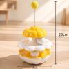 Spring Toy Interactive Cat Toy Plastic Tumbler Cat Toy Cat Turntable Toy  Boredom Relief Activity