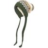 New Pompom Warm Hat Knitted Windproof Beanie Cap Thickned Cold Proof Ear Protection Hat Winter