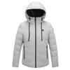 Unisex USB Heated Hoodie - Solid Color, Intelligent Temp Control for Autumn/Winter