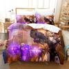 Overwatch 2 Bedding Set Boys Girl Twin Queen King Size Duvet Cover Pillowcase Bed Boys Adult Home Textiles