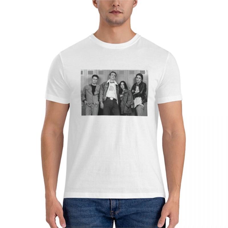 FREAKS AND GEEKS Tričko volného střihu oversized trička Tričko trička pro muže grafické vintage tričko