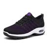 Autumn New Fly-woven Mesh Breathable Middle and Old Women's Shoes Casual Single Shoes Trendy Platform Sports Shoes