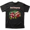Bad Company Straight Shooter T Shirt Mens Licensed Rock N Roll Band Tee Black