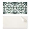 Self-adhesive Vinyl Panel with Print for Bathroom 100x50 Cm Plant Pattern with Ornaments