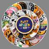 50 Halloween Graffiti Stickers Cartoon Festival Children's Gauze DIY Mobile Phone Case Suitcase Stickers Waterproof