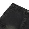 FILLUMINATE Two-Tuck Washed Denim Cargo Pants - Black