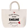 Rope Handle Beach Bag Emeline's Bazaar of Love Humor Gift Birthday Christmas | Large Transport Bag & Sport
