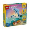 LEGO Creator 3 In 1 Beautiful Dolphins Building Toy 31385