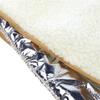 Rectangular Soft Fleece Pet Bed for Crate and Kennel Use Plush Surface Non Bottom for Dogs and Cats