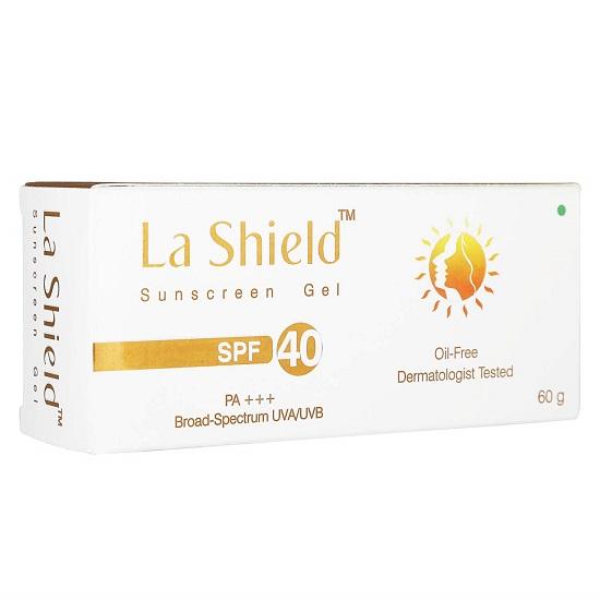 Glenmark La Shield Sunscreen Gel SPF 40 PA+++ 50 gm