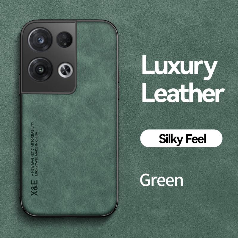 KEYSION Luxury Leather Case for OPPO Reno9 Pro+ 8 Pro 5G 8 7 Lite Silicone Shockproof Phone Back Cover for OPPO Reno7 8 Z 8T 5G