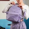 Puma Sports Casual Zipper Closure Fabric Backpack Regular Women Backpack Purple 090283-04
