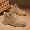 Chinese Martin Boots, New British Style Desert Boots, High-top Autumn and Winter Fur