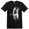 Chester Bennington Singer T Shirt W/ Microphone Rock Music Graphic Tee Gift Fan