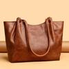 Large Capacity Minimalist Women's Handbag Fashionable Shoulder Bag Minimalist Casual Tote Bag Suitable for Daily Use and Shopping