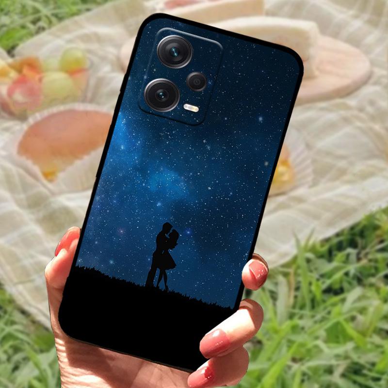 For Xiaomi Redmi Note 12 Pro 5G Case Phone Cover Soft Silicon Shockproof TPU Funda On Redmi Note 12 Pro 5G NFC Protection Capa