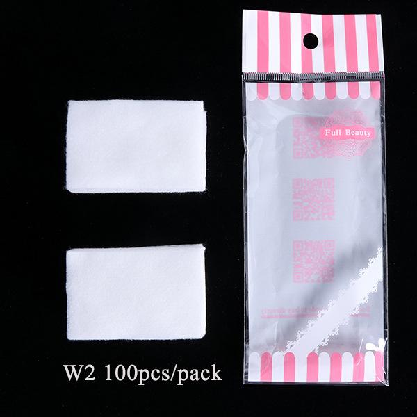 450Pcs Lint-Free Wipes Napkins Nail Manicure Liquid Nail Polish Pads Paper Nail Cutton Pads
