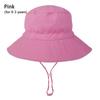 Wide Brim UV Protection Swimming Hats Baby Sun Hat Bucket Hat Beach Cap with Adjustable Chin Strap