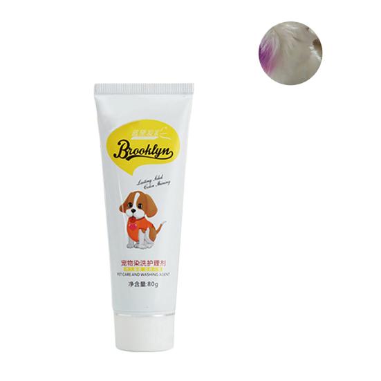 80g Pet Dog Cat Animals Farbowanie włosów Barwniki Barwienie Pigment Agent Supplies