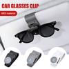 Car Visor Sunglasses Holder Portable Universal Glasses Ticket Accessories For Cayenne GTS Panamera Carrera GT3 Sticker