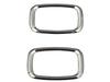 BRIGHTZ Chrome Side Marker Rings for Toyota Camry Gracia Station Wagon Side Turn Turn Lamps MCV Part 38969 [SID-RIN-043] (2020-2125) - Signals/Side