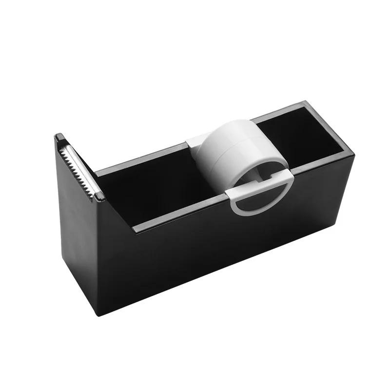 Plastic Adhesive Roller Tape Holder Tape Dispenser Tapes Cutter School Stationery Office Supplies Accessories Packing Tools