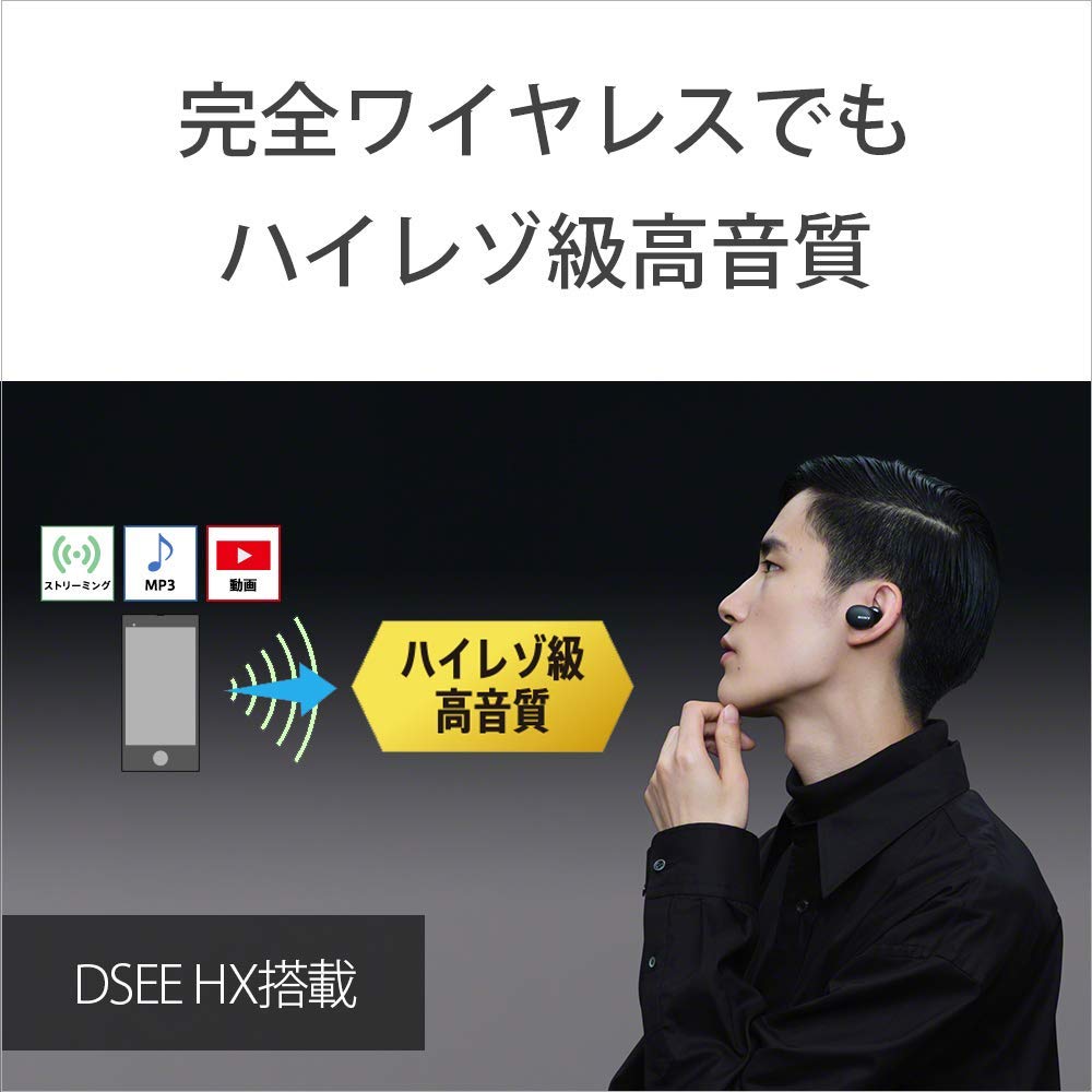 Sony True Wireless Audio Amazon Alexa Up To 8 Hours Continuous Playback Compact Lightweight High Connection Stability Dedicated App Compatible