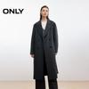 Only Women's 100% Merino Wool Double-Faced Long Wool Coat