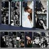 Singer S-Sombr Clear Phone Case For Iphone 17 Air 16 Pro Max 15 Pro 14 Plus 17E 16E 11 13 12 Mini Cover Cases Fundas Cell TPU Ca