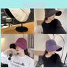 Cappello Protettivo Solare da Donna con Ampio Bordo Pieghevole in Poliestere Cappello Estivo da Sole