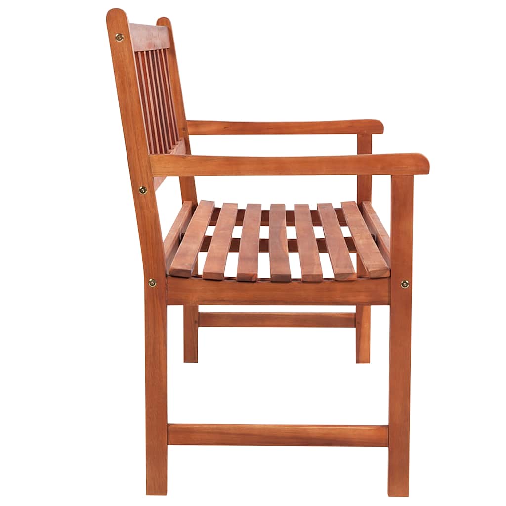 vidaXL Garden Bench with Cushion 120 Cm Solid Acacia Wood