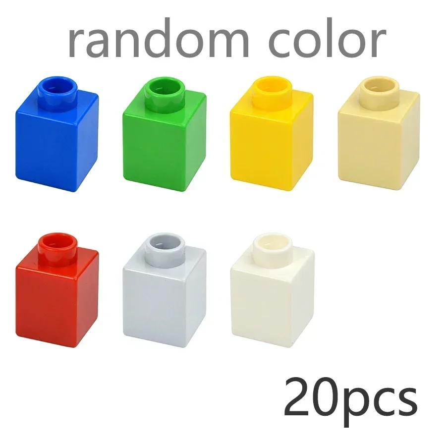 Big Size Slide Race Run Track Ball Brick Large Particle Building Block Funnel Slide Maze Accessories Kid Toys Compatible Duploes