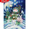 Diamant Painting Schneemann Strassstein Bild Diamantstickerei Kreuzstich Cartoon Weihnachtsgeschenk Dekoration für Zuhause