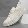 Echt Leer Heren Casual Schoenen Klassieke Mode Veelzijdige Heren Sneakers Vrije Tijd Wandelen Heren Gevulkaniseerde Schoenen Skateboard Schoenen