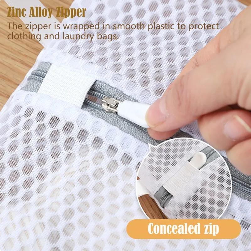 Fine Net Laundry Bag Clothing Care Washing Machines Dirty Laundry Basket Travel Shoes Mesh Bags Woman Bra Clothes Organizer