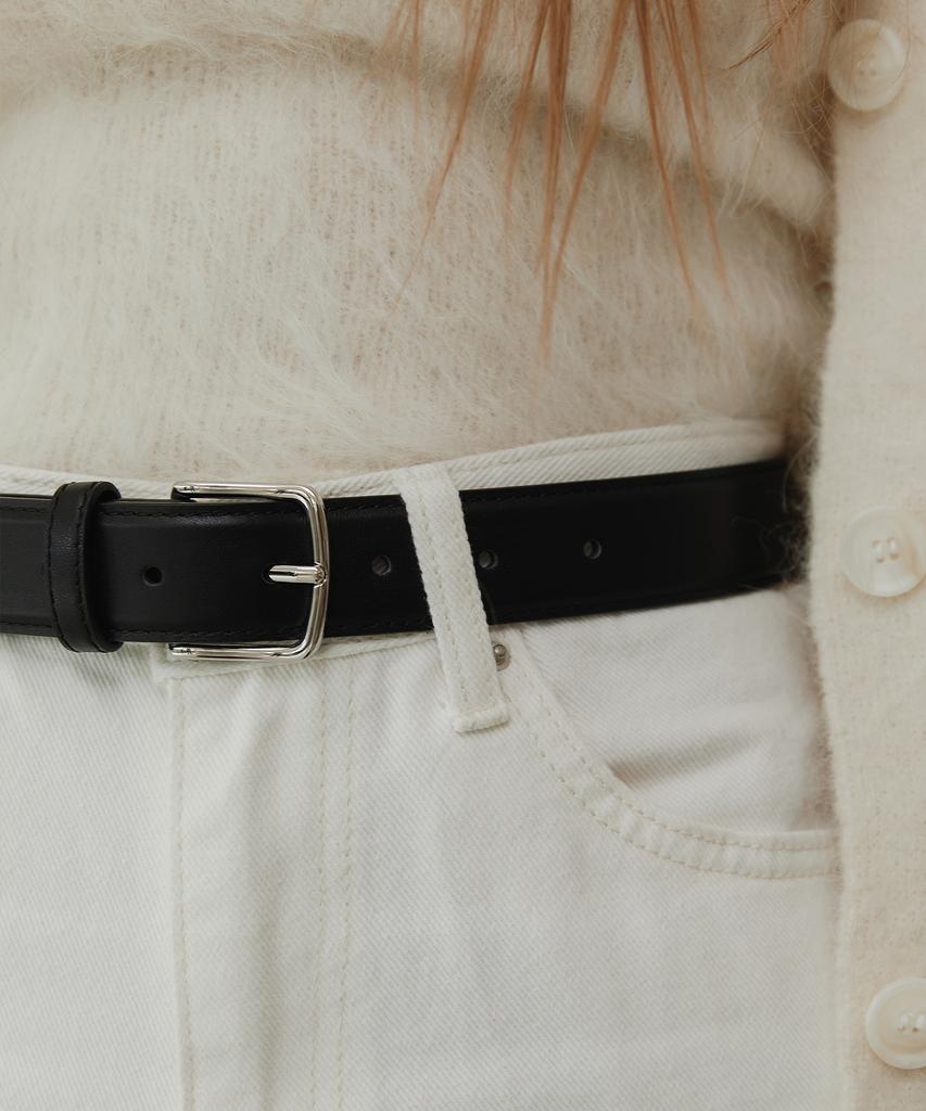 Tatiana Bt8035 Chic Pipe Buckle Cowhide Belt 30Mm 6 Colors