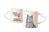 Belgian Shepherd Dog, Belgian Sheepdog - Cup with a Dog, Adorable Cup with a Heart-shaped Handle, Universal Gift from the Brand