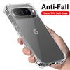 Clear Case for Google Pixel 9 10 Pro XL 5G Pixel10 Pixel9 Cover Transparent Slim Soft TPU Protective Funda Cover Capa