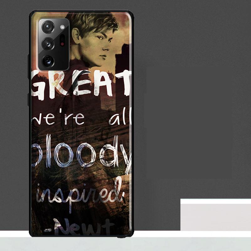 The Maze Runner Newt Fodral För Samsung Galaxy S25 Ultra S21 S22 S23 S24 Ultra S9 S10 S20 Plus S25 FE Mobilskal