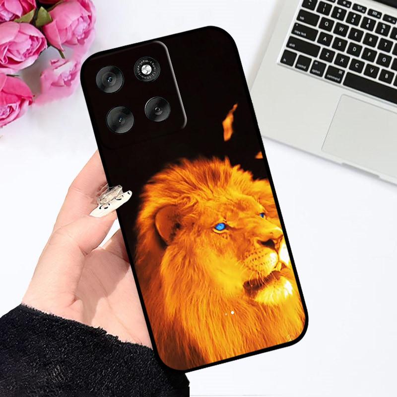 Étui en Silicone Pour Motorola G86 Power Housse de Téléphone Mode Protection Appareil Photo Silicone Souple TPU Fundas Pour Moto G86Power G 86 Coque