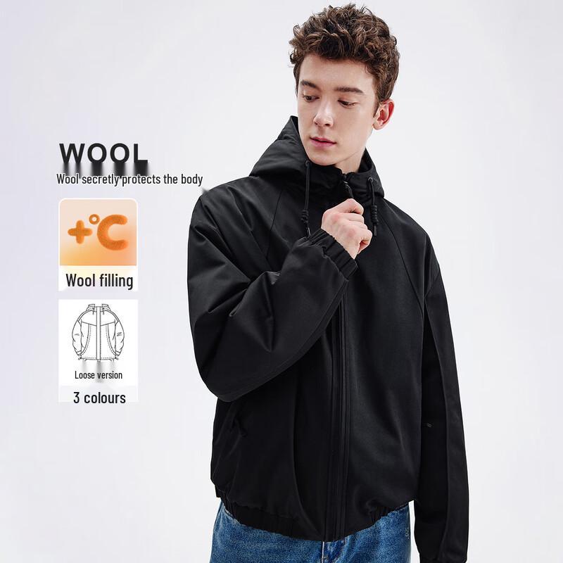Navigare Unisex Hooded Casual Warm Jacket