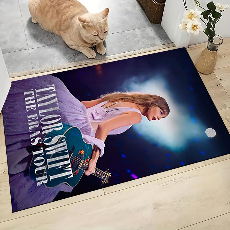 Taylor Swift Eras Tour Carpet Rug Soft Washable Antislip Home Living Room Sofa Mats Personalized Christmas Rug