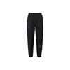 Logo Print Cropped Knit Sweatpants Men Bottoms Black FB8561-010