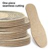 1/2/3/5 Pairs Wool Felt Shoes Insoles Foot Pain Relief Soft Thick Warm Winter Inner Soles Shock Absorbing Cuttable Boots