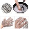 Round/Square Shape Pot Cleaning Net Stainless Steel Pans Scrubber Useful Rust Remover Scraper Brush Kitchen Utensils