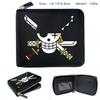 One Piece Anime Zip PU Wallet Luffy Print Short Coin Purse Card Holder